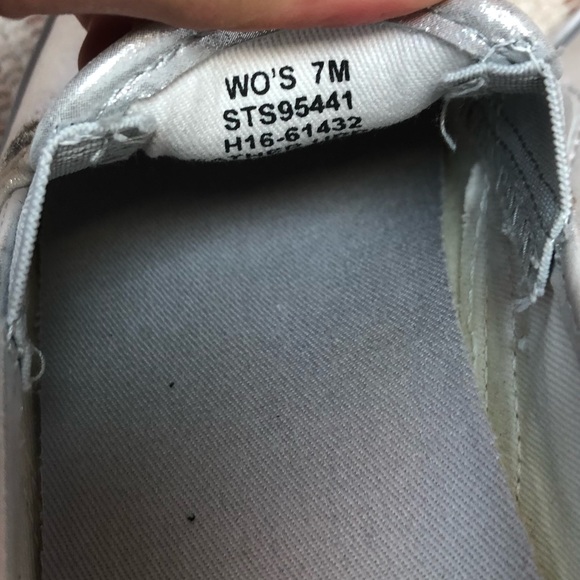 | Sperry | metallic slip ons. Size 7. - Picture 2 of 5